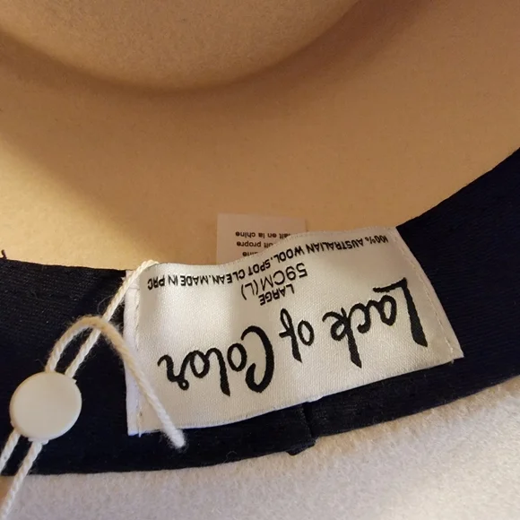 NWT Lack of Color Ivory Rancher Hat Large - Picture 6 of 10